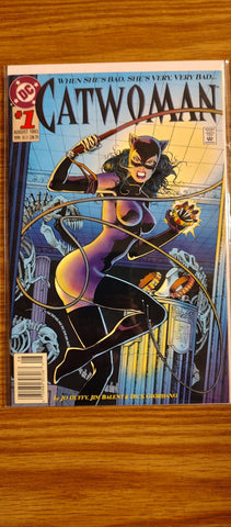 Catwoman #1 Newsstand NM/9.4 1993 DC Comics Comics USED Local Comics