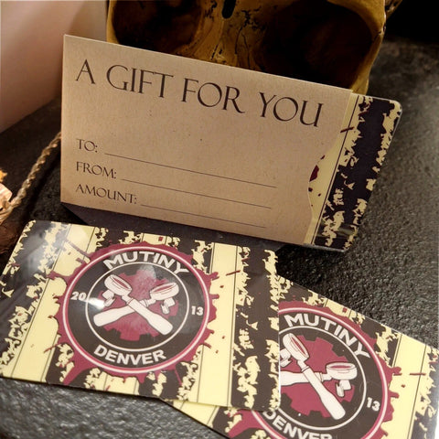 Mutiny Gift Cards Mutiny Information Cafe Gift Card Mutiny