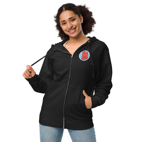 MUTINY Hero 1, Unisex fleece zip up hoodie Mutiny Comics & Coffee Online