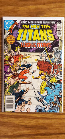 New Teen Titans #12 NM/9.4 1981 DC Comics, George Perez Comics USED Local Comics