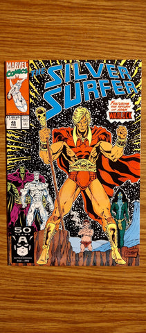 Silver Surfer #46 NM/9.4 1990 Marvel Comics Comics USED Not specified
